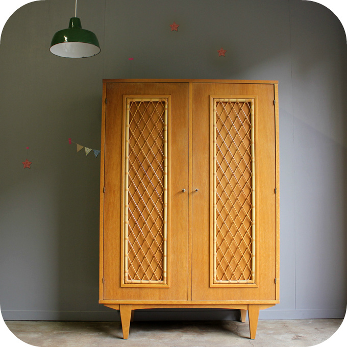 armoire osier