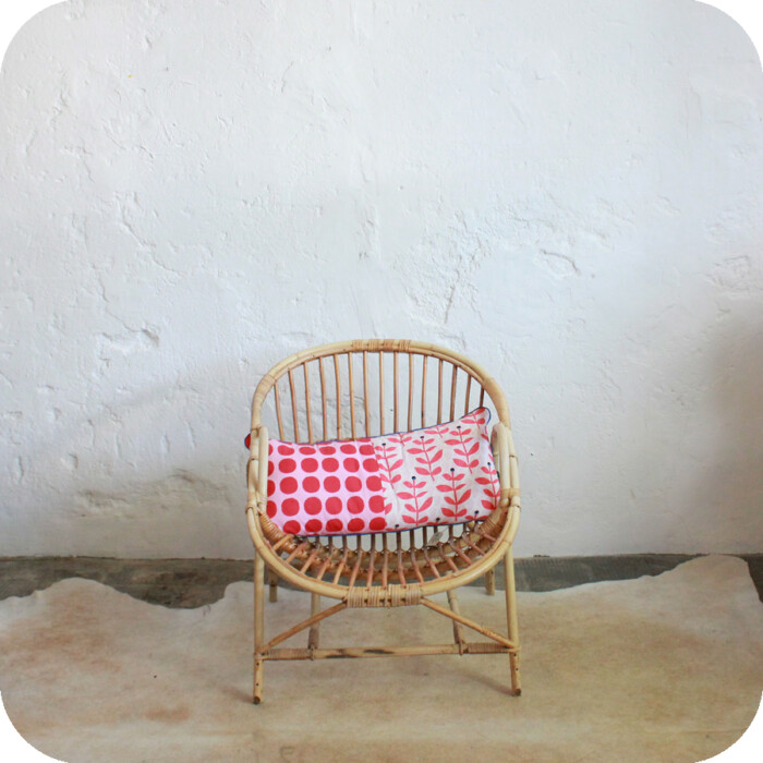 Fauteuil rotin vintage - Classique - E424