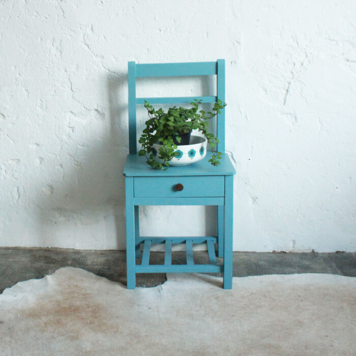 Chevet chaise d'internat vintage - C685c