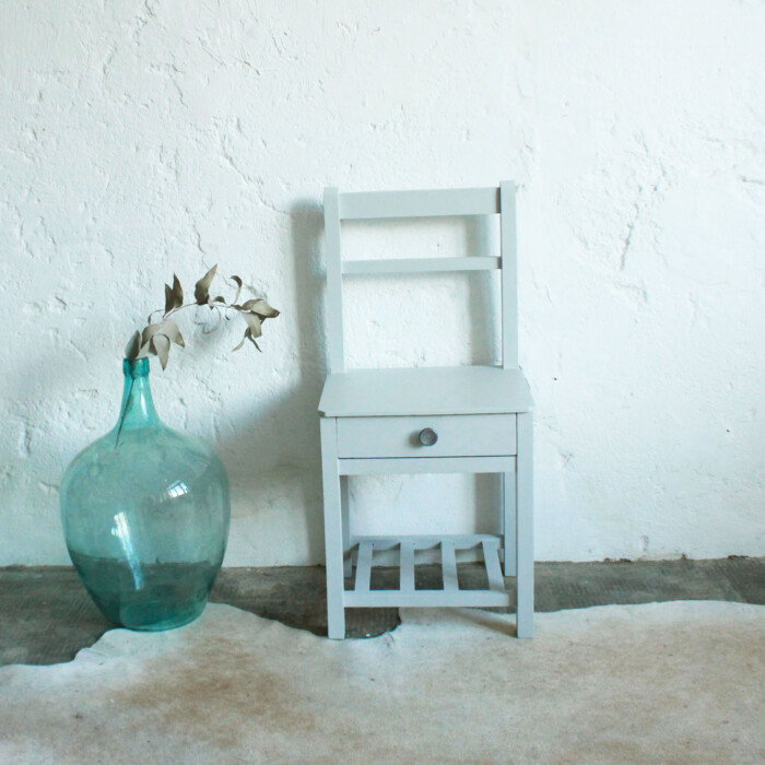 Chevet chaise d'internat vintage - C685E