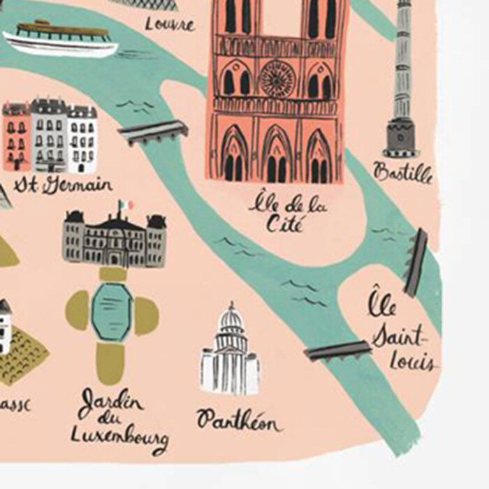 Affiche Rifle Paper - Paris – Image 2