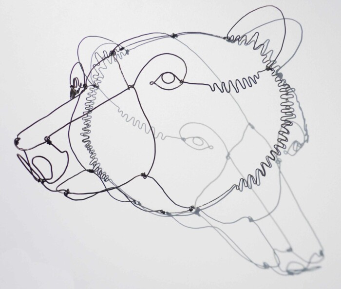 Trophée fil - Ours polaire – Image 2