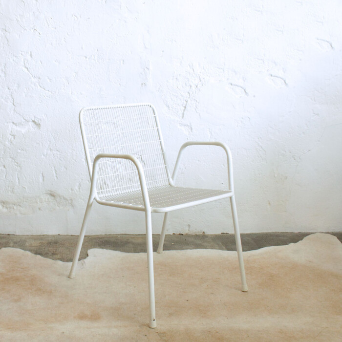 Fauteuil vintage - Métal - F442 – Image 4