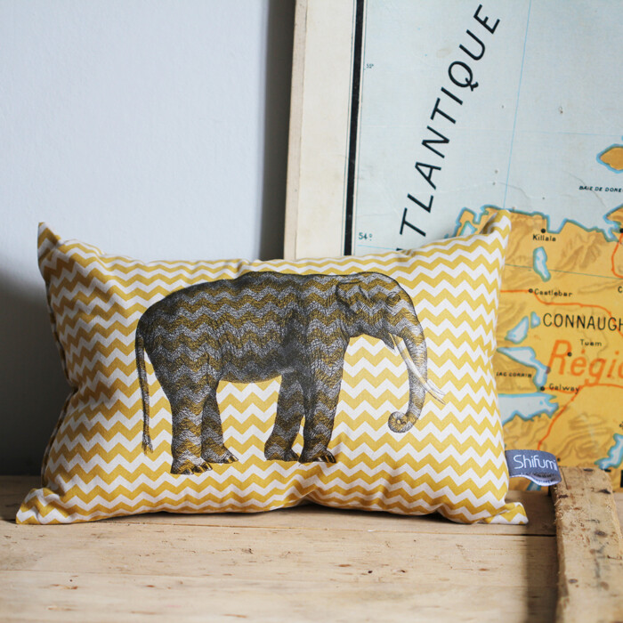 Coussin Eléphant