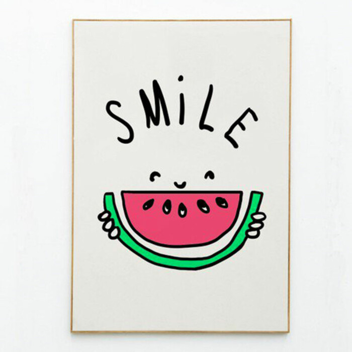 Affiche M. Cabanas - Smile