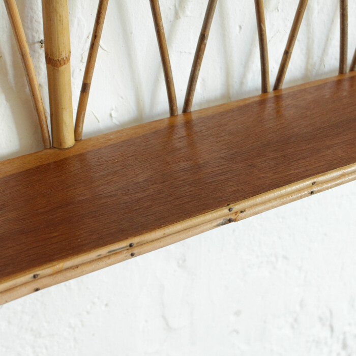 Etagère rotin vintage - F561 – Image 2