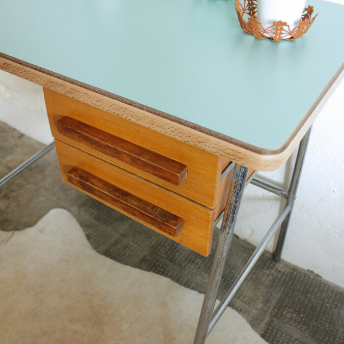 Bureau vintage - métal - E643 – Image 2