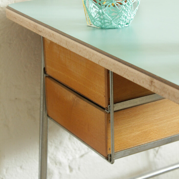 Bureau vintage - métal - E643 – Image 10
