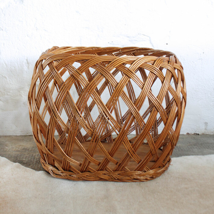 Panière osier vintage - F624 – Image 4