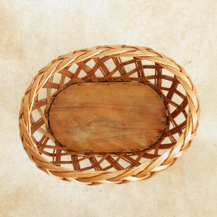 Panière osier vintage - F624 – Image 5