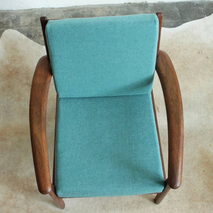 Fauteuil teck vintage - F709 – Image 8