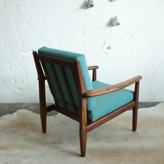 Fauteuil teck vintage - F709 – Image 6