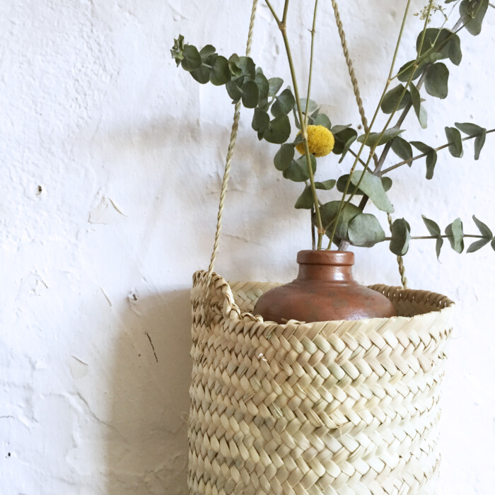 Panier en palmier à suspendre – Image 2