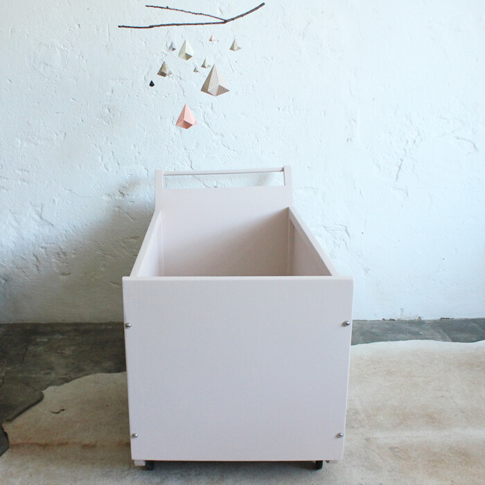 Lit bébé bois vintage - B511 – Image 5
