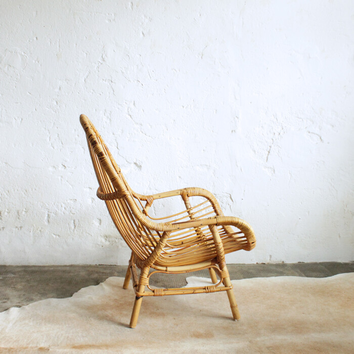 Fauteuil rotin vintage - Loveuse - G410 – Image 5