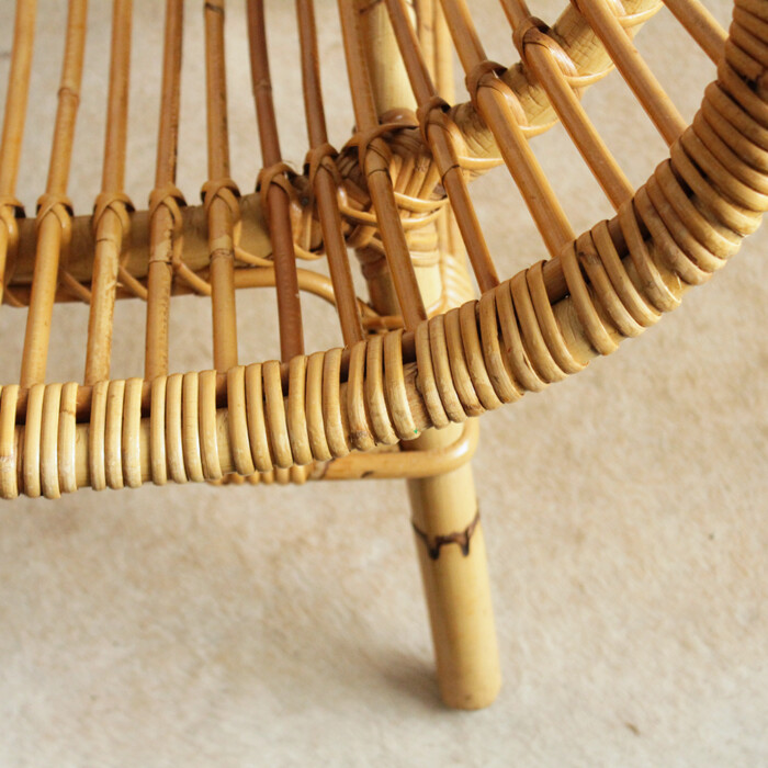 Fauteuil rotin vintage - Loveuse - G410 – Image 2