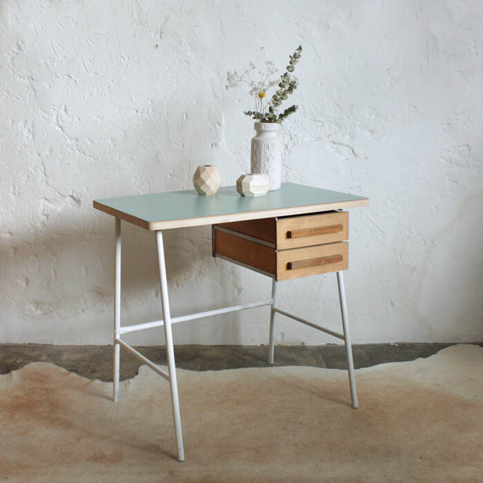Bureau vintage - métal - G318 – Image 4