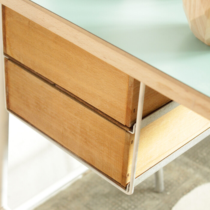 Bureau vintage - métal - G318 – Image 7