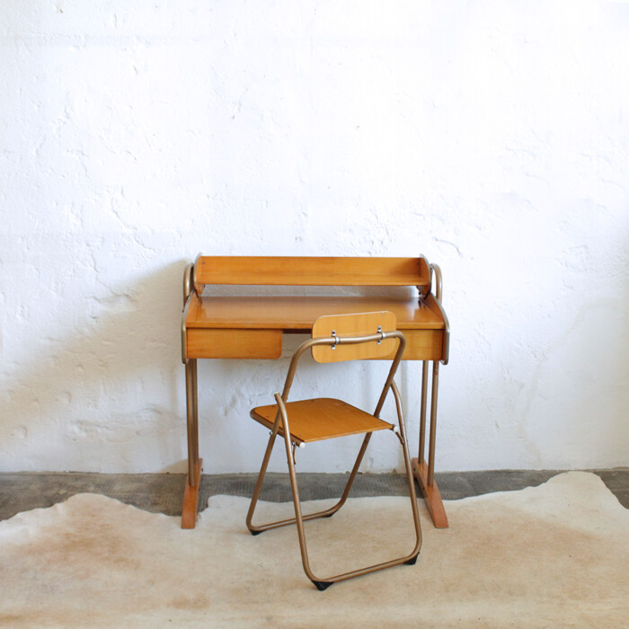 Bureau vintage - métal - G501 – Image 9