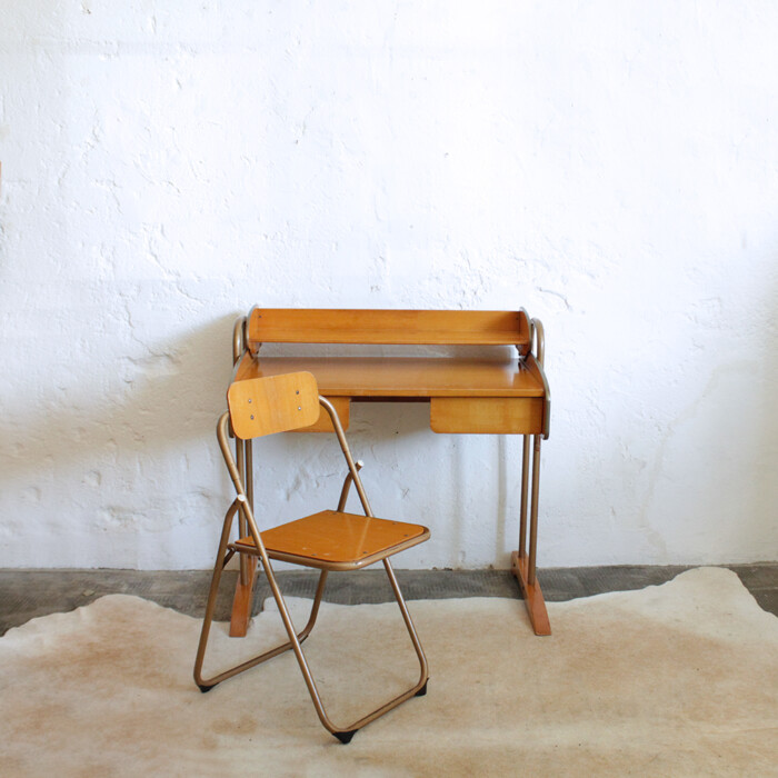 Bureau vintage - métal - G501 – Image 8