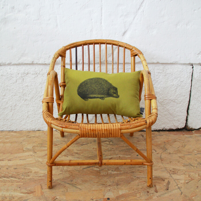 Fauteuil rotin enfant vintage - H475