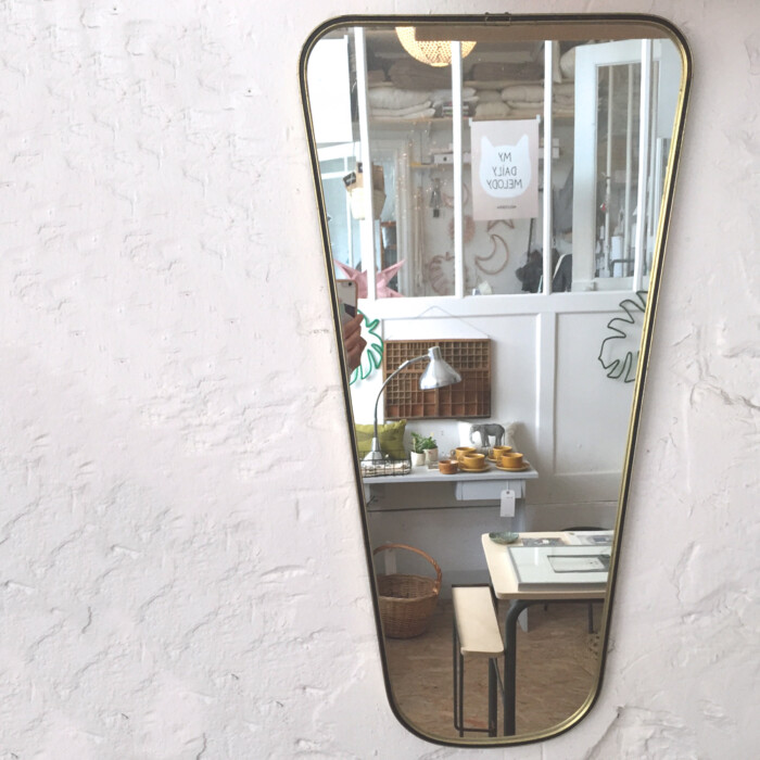 Miroir rétroviseur vintage - H498