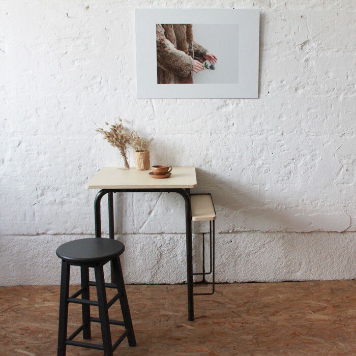 Bureau vintage - métal - A1243 – Image 5