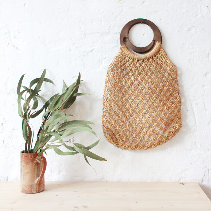 Sac vintage - Ficelle - I043