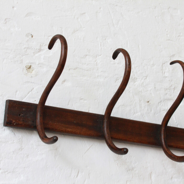 Patère bois vintage - Fischel - H975 – Image 2
