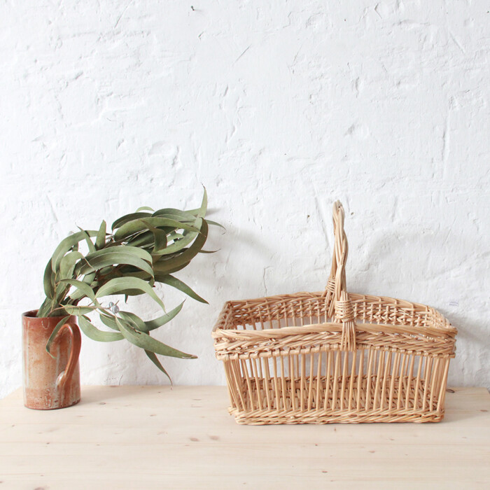 Panier vintage Osier - H803