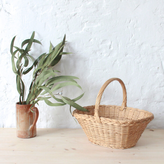 Panier vintage - Osier - I032 – Image 4