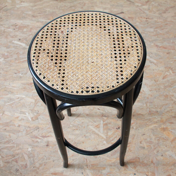 Tabouret vintage - type Thonet - I367 – Image 5