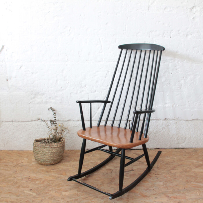 Rocking chair vintage - Scandinave - I472 – Image 4
