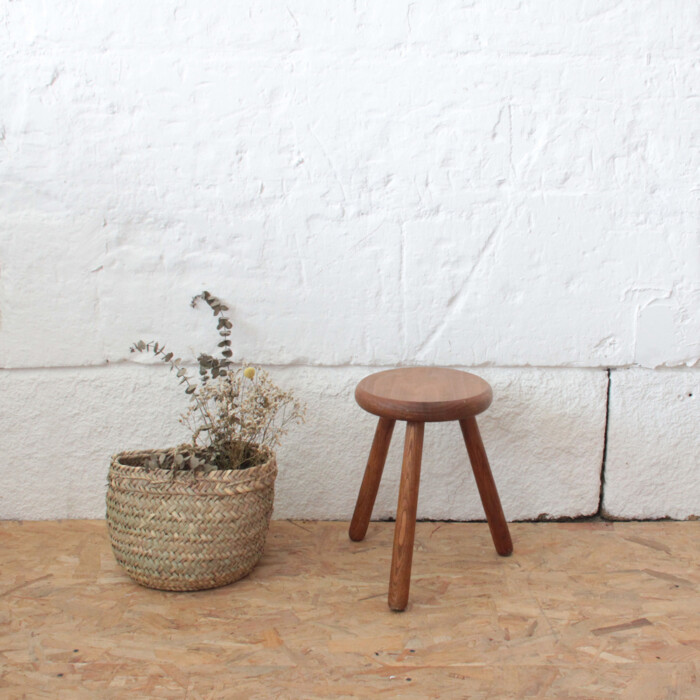 Tabouret bois - Tripode - I464