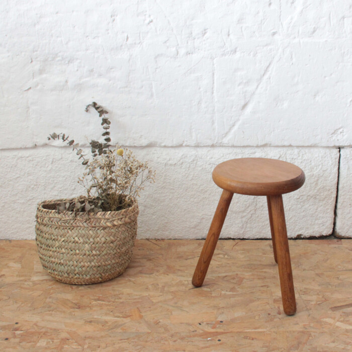 Tabouret bois - Tripode - I464 – Image 4