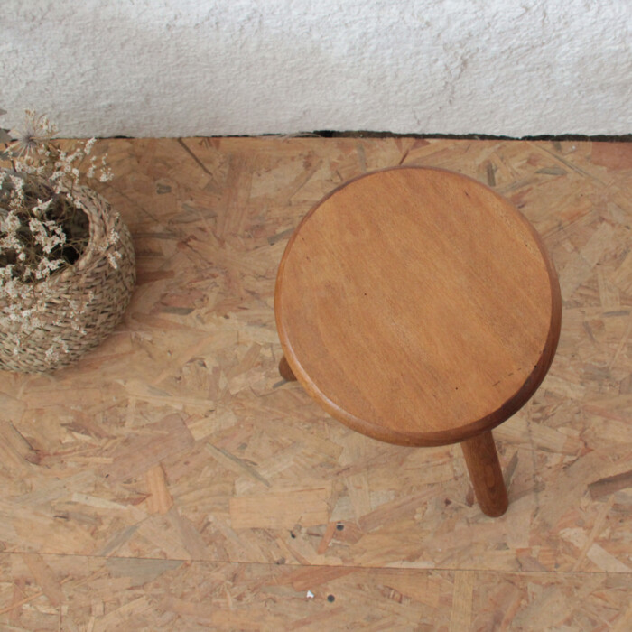 Tabouret bois - Tripode - I464 – Image 5