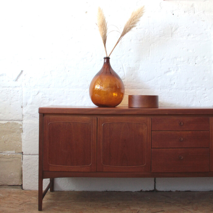 Enfilade teck vintage Nathan - I478 – Image 4