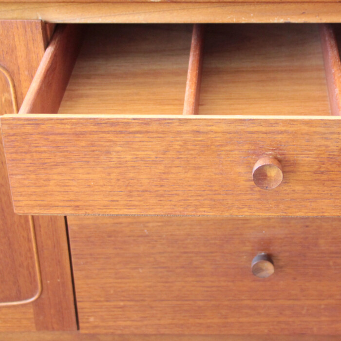 Enfilade teck vintage Nathan - I478 – Image 12