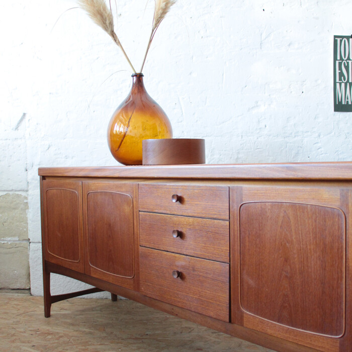 Enfilade teck vintage Nathan - I478 – Image 2