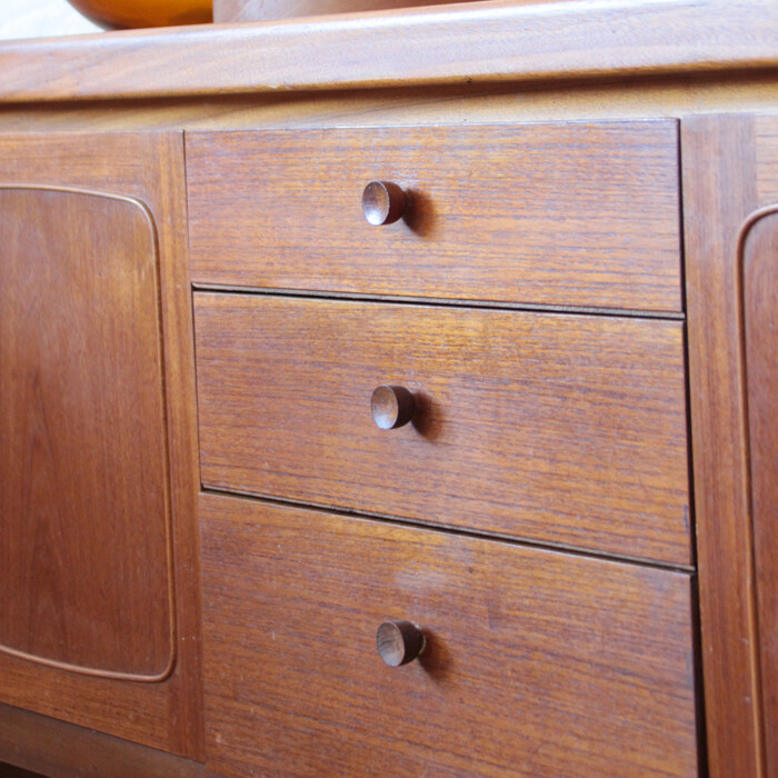 Enfilade teck vintage Nathan - I478 – Image 15