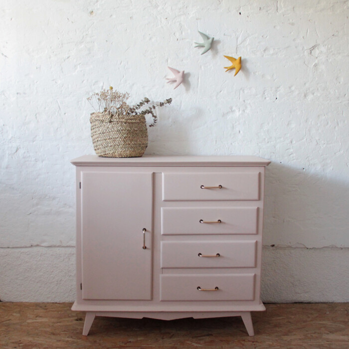 Commode vintage - bois - E513