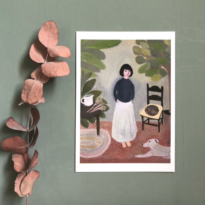 Affiche A day at Home - Gemma Koomen