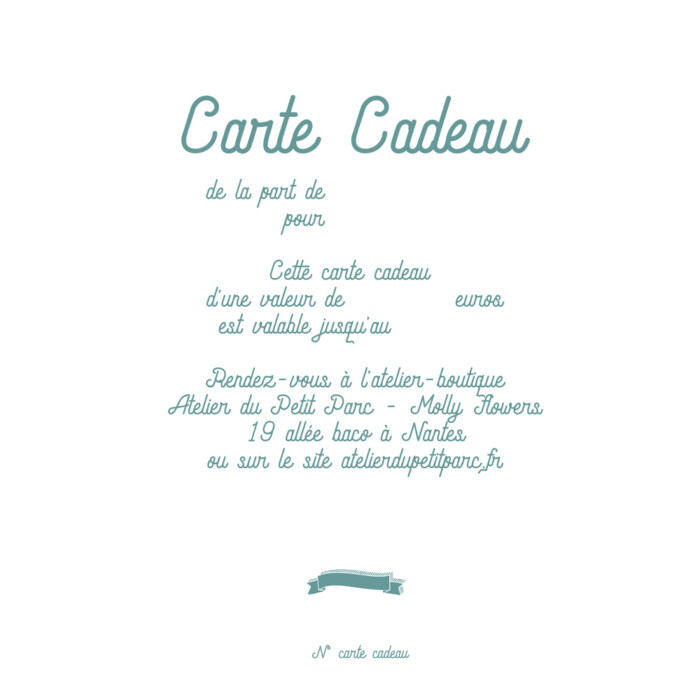 Carte Cadeau - Tranche 10 euros – Image 3