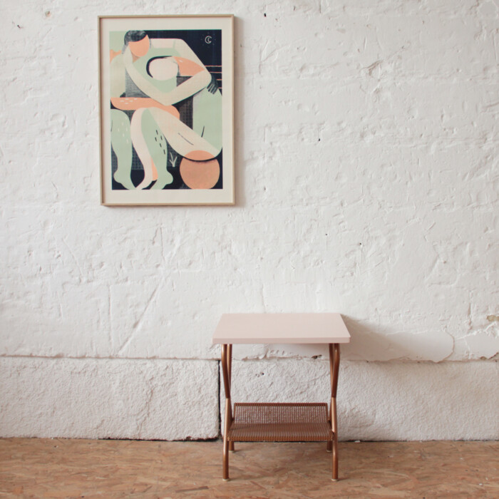Chevet d'internat vintage - I601