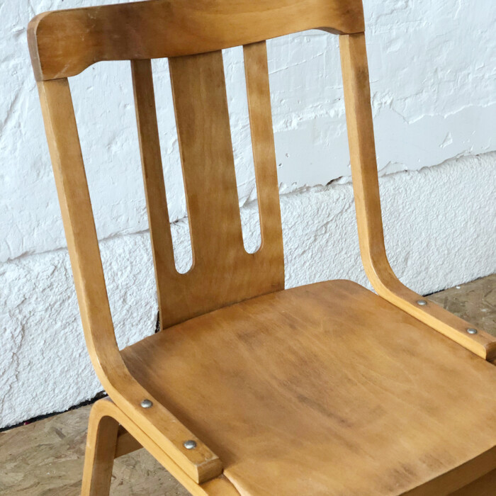 Chaise vintage bois - Tchèque - I702 – Image 5