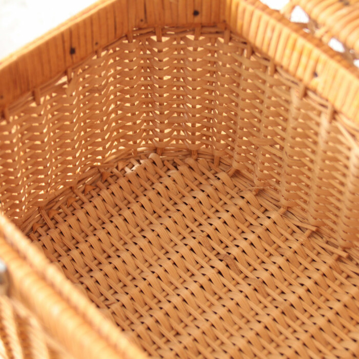 Valise tressée vintage - I788 – Image 2