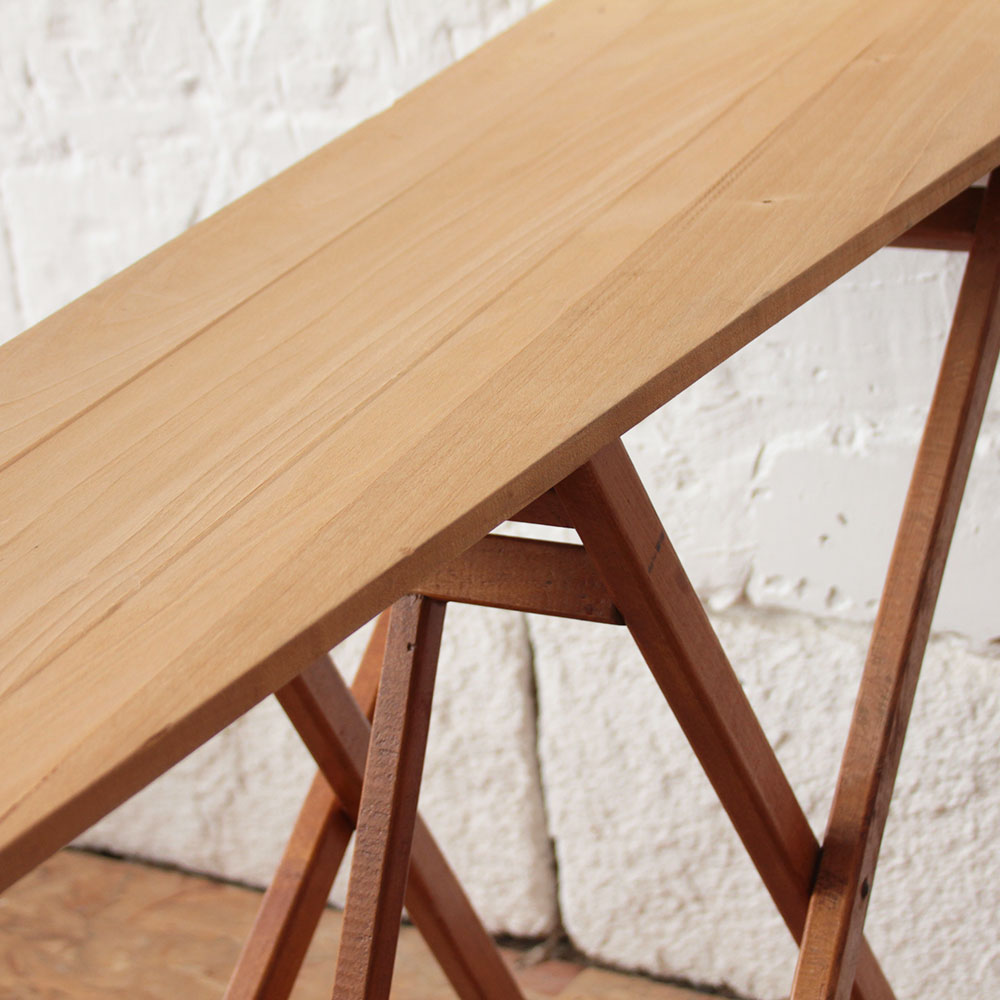 Table à repasser bois vintage