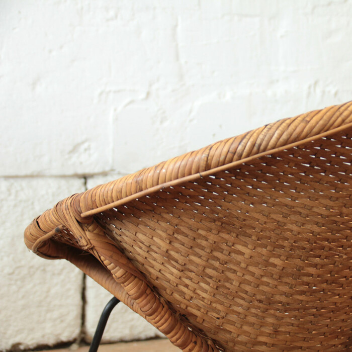 Fauteuil rotin vintage - Satellite - E671 – Image 6