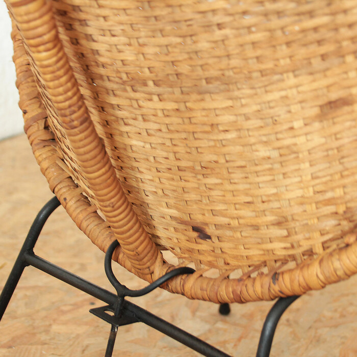 Fauteuil rotin vintage - Satellite - E671 – Image 2