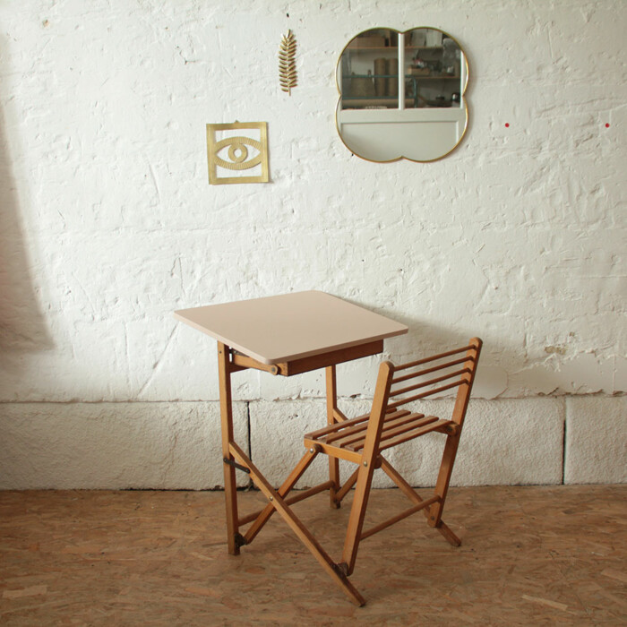 Bureau vintage enfant - pliant - E722 – Image 2